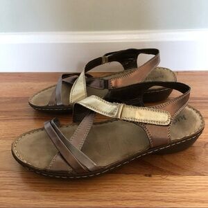 Judith Sandals Metallic 8